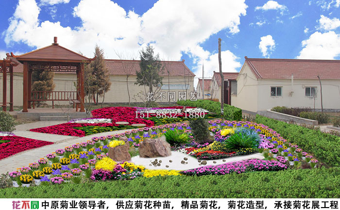 長治菊花展設(shè)計效果圖