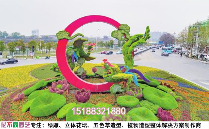 江蘇常州綠雕修復(fù)現(xiàn)場實(shí)拍照片