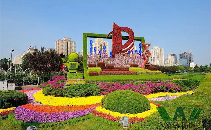 節(jié)日慶典綠雕設(shè)計