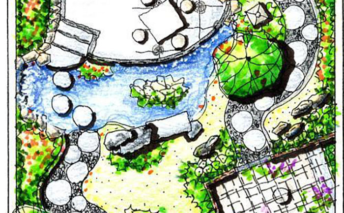 邊坡綠化宿根花卉品種選擇設(shè)計(jì)效果圖